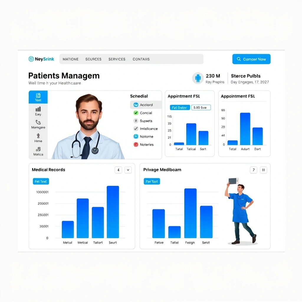 Healthcare web application project