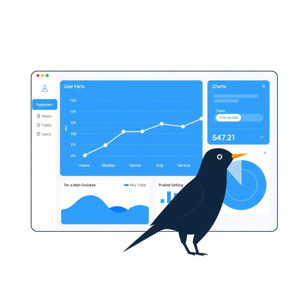 Web application development service illustration